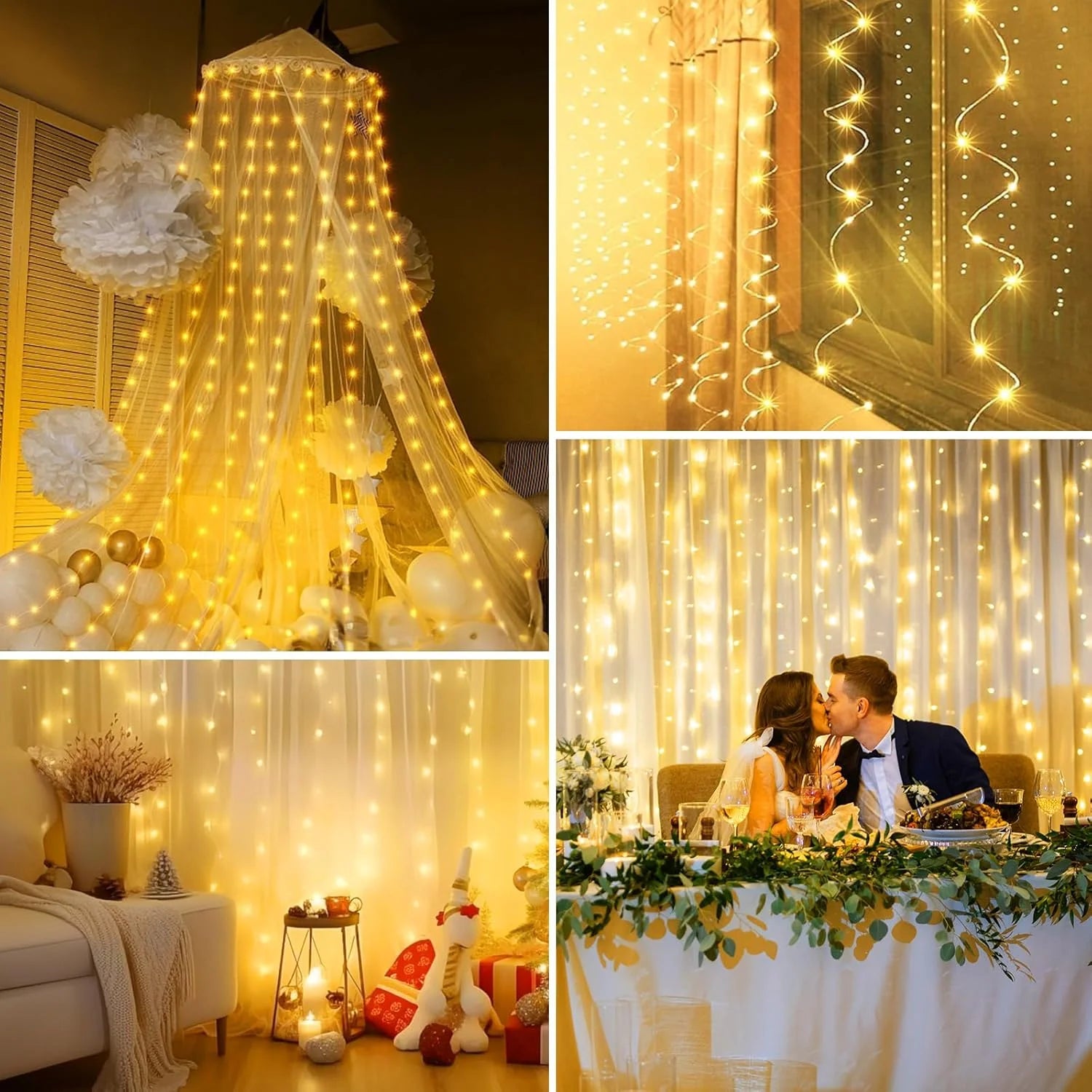 Cortina de Luces LED Magic Room(3m/2m/1m)